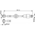 Bosch Ελαστικός Σωλήνας Φρένων - 1 987 481 938