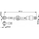 Bosch Ελαστικός Σωλήνας Φρένων - 1 987 481 938