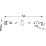 Bosch Ελαστικός Σωλήνας Φρένων - 1 987 481 939