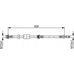 Bosch Ελαστικός Σωλήνας Φρένων - 1 987 481 943