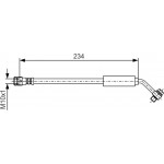 Bosch Ελαστικός Σωλήνας Φρένων - 1 987 481 A15