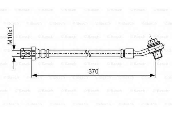Bosch Ελαστικός Σωλήνας Φρένων - 1 987 481 A42