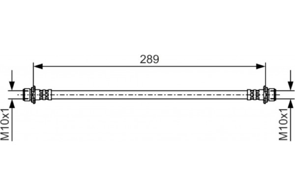 Bosch Ελαστικός Σωλήνας Φρένων - 1 987 481 A59