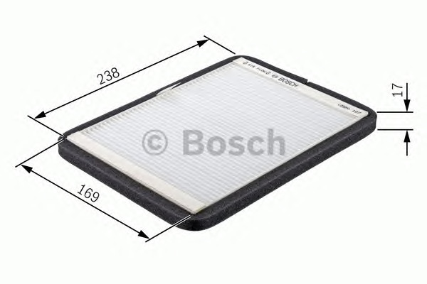 Bosch Φίλτρο, Αέρας Εσωτερικού Χώρου - 1 987 432 061