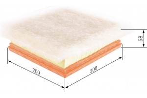 Bosch Φίλτρο Αέρα - F 026 400 235