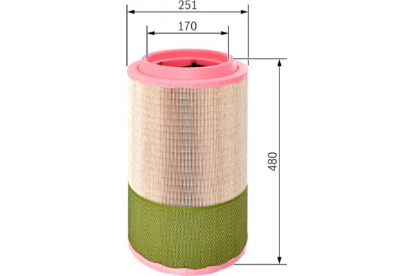 Bosch Φίλτρο Αέρα - F 026 400 257