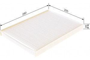 Bosch Φίλτρο, Αέρας Εσωτερικού Χώρου - 1 987 432 012