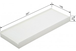 Bosch Φίλτρο, Αέρας Εσωτερικού Χώρου - 1 987 432 017