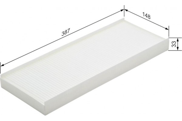 Bosch Φίλτρο, Αέρας Εσωτερικού Χώρου - 1 987 432 017