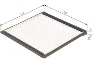 Bosch Φίλτρο, Αέρας Εσωτερικού Χώρου - 1 987 432 021