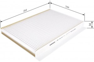 Bosch Φίλτρο, Αέρας Εσωτερικού Χώρου - 1 987 432 037