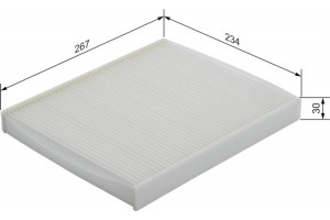 Bosch Φίλτρο, Αέρας Εσωτερικού Χώρου - 1 987 432 038