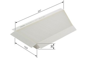 Bosch Φίλτρο, Αέρας Εσωτερικού Χώρου - 1 987 432 048