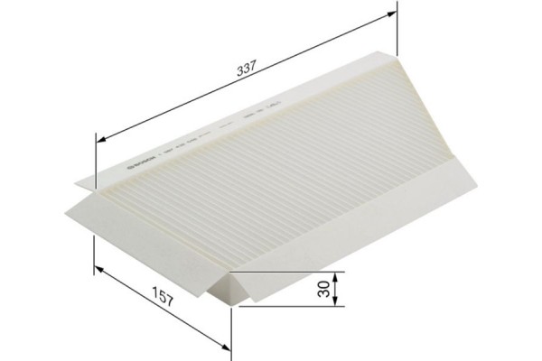 Bosch Φίλτρο, Αέρας Εσωτερικού Χώρου - 1 987 432 048