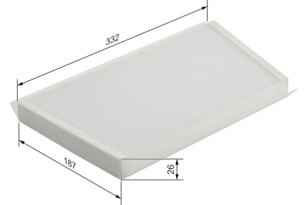 Bosch Φίλτρο, Αέρας Εσωτερικού Χώρου - 1 987 432 070