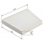 Bosch Φίλτρο, Αέρας Εσωτερικού Χώρου - 1 987 432 081