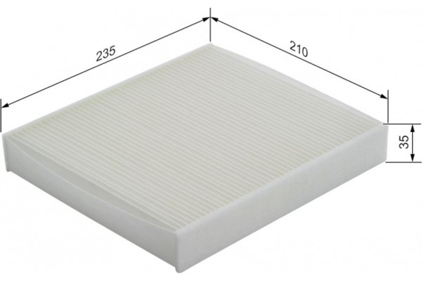 Bosch Φίλτρο, Αέρας Εσωτερικού Χώρου - 1 987 432 113