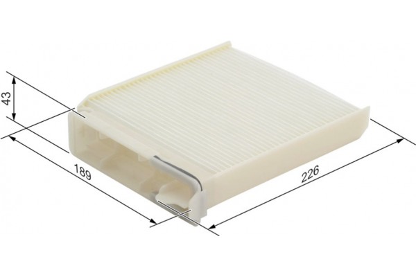 Bosch Φίλτρο, Αέρας Εσωτερικού Χώρου - 1 987 432 120