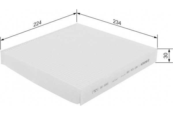 Bosch Φίλτρο, Αέρας Εσωτερικού Χώρου - 1 987 432 166