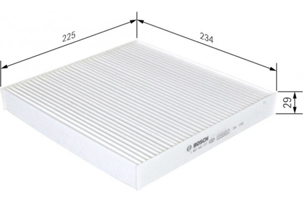 Bosch Φίλτρο, Αέρας Εσωτερικού Χώρου - 1 987 432 177