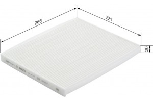 Bosch Φίλτρο, Αέρας Εσωτερικού Χώρου - 1 987 432 188