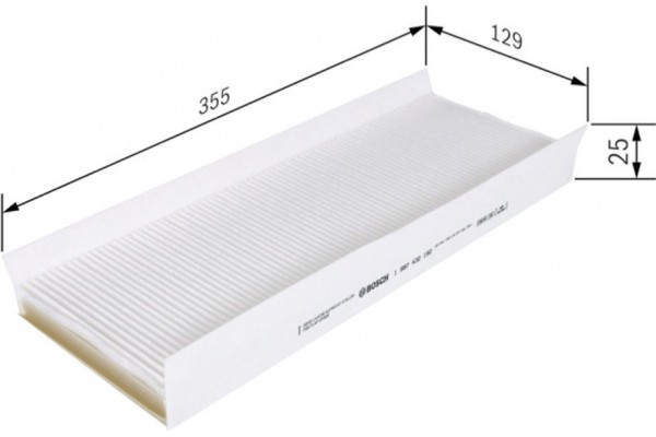 Bosch Φίλτρο, Αέρας Εσωτερικού Χώρου - 1 987 432 192