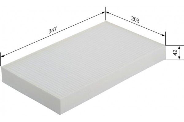 Bosch Φίλτρο, Αέρας Εσωτερικού Χώρου - 1 987 432 195