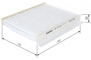 Bosch Φίλτρο, Αέρας Εσωτερικού Χώρου - 1 987 432 203