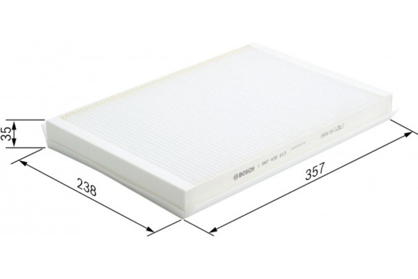 Bosch Φίλτρο, Αέρας Εσωτερικού Χώρου - 1 987 432 213