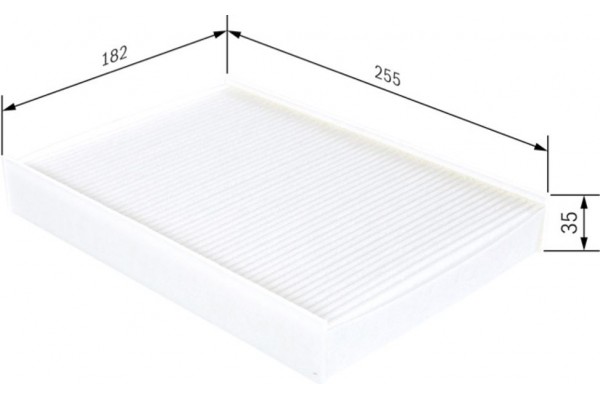 Bosch Φίλτρο, Αέρας Εσωτερικού Χώρου - 1 987 432 272