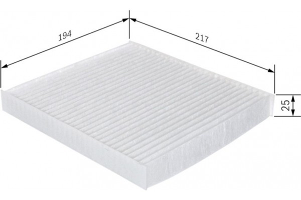 Bosch Φίλτρο, Αέρας Εσωτερικού Χώρου - 1 987 432 273