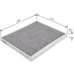 Bosch Φίλτρο, Αέρας Εσωτερικού Χώρου - 1 987 432 537 Bosch Φίλτρο, Αέρας Εσωτερικού Χώρου - 1 987 432 537