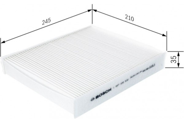 Bosch Φίλτρο, Αέρας Εσωτερικού Χώρου - 1 987 432 539