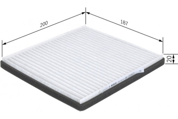 Bosch Φίλτρο, Αέρας Εσωτερικού Χώρου - 1 987 435 013