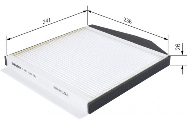 Bosch Φίλτρο, Αέρας Εσωτερικού Χώρου - 1 987 435 061