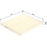 Bosch Φίλτρο, Αέρας Εσωτερικού Χώρου - 1 987 435 089