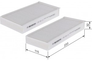 Bosch Φίλτρο, Αέρας Εσωτερικού Χώρου - 1 987 435 110