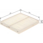 Bosch Φίλτρο, Αέρας Εσωτερικού Χώρου - 1 987 435 115