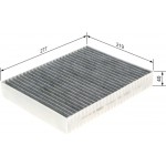 Bosch Φίλτρο, Αέρας Εσωτερικού Χώρου - 1 987 435 512