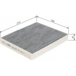 Bosch Φίλτρο, Αέρας Εσωτερικού Χώρου - 1 987 435 557