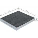 Bosch Φίλτρο, Αέρας Εσωτερικού Χώρου - 1 987 435 622 Bosch Φίλτρο, Αέρας Εσωτερικού Χώρου - 1 987 435 622