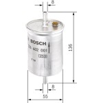 Bosch Φίλτρο Καυσίμου - F 026 402 001 Bosch Φίλτρο Καυσίμου - F 026 402 001