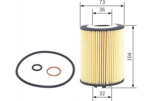 Bosch Φίλτρο Λαδιού - F 026 407 010