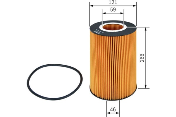 Bosch Φίλτρο Λαδιού - F 026 407 042