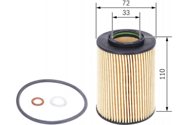 Bosch Φίλτρο Λαδιού - F 026 407 061