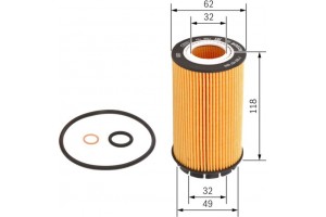Bosch Φίλτρο Λαδιού - F 026 407 069