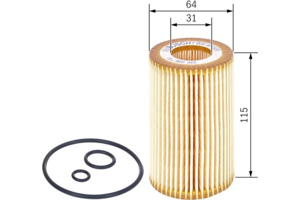 Bosch Φίλτρο Λαδιού - F 026 407 070