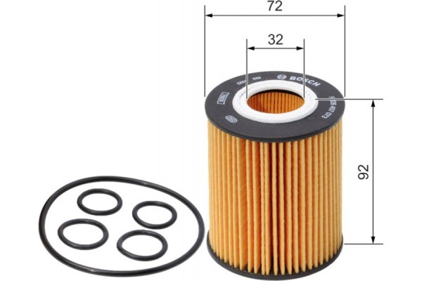 Bosch Φίλτρο Λαδιού - F 026 407 073