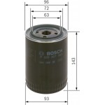 Bosch Φίλτρο Λαδιού - F 026 407 083