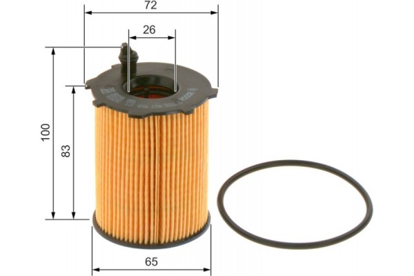 Bosch Φίλτρο Λαδιού - F 026 407 159